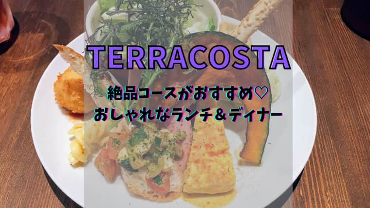 静岡のオススメご飯 Terracosta ランチもディナーも大満足 メニューとオススメ料理も紹介 気まぐれブログ