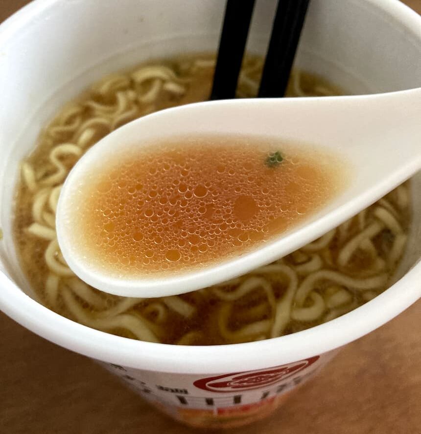 飯田商店×セブンイレブンのカップ麺【スープ】